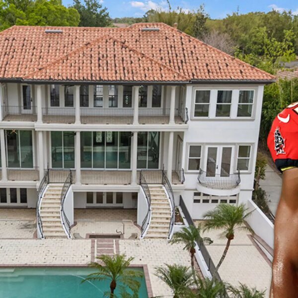 Antonio Brown’s Former Florida Mansion Hits Market For Just Under $4 Million
