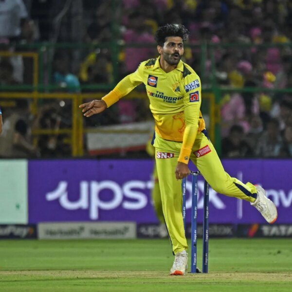 Ravindra Jadeja removes Sarfaraz Khan and Shivam Dube in his first over…