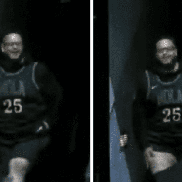 Pelicans Fan Has Wardrobe Malfunction During Dance-Off, Staged Or Legit?