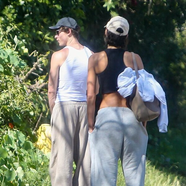 Shawn Mendes Takes Bathroom Break on Malibu Stroll With Bruna Marquezine