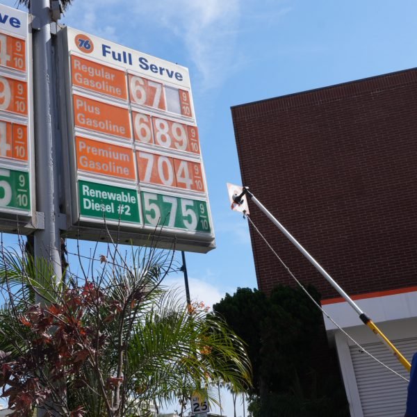 Gasoline is $3.41 a gallon, up 43 cents since Trump launched his&hellip;