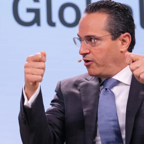 Uneasy mixture of celebration and anxiousness dominates the ‘Davos of energy’ because&hellip;