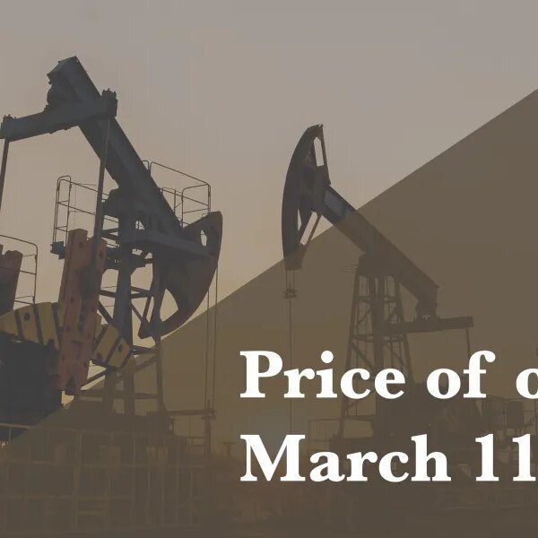 Current value of oil as of March 11, 2026