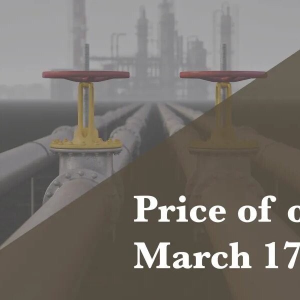Current value of oil as of March 17, 2026