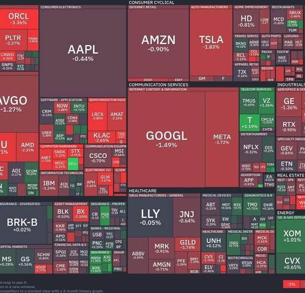 Tech sector struggles: vitality shares shine amid market fluctuations