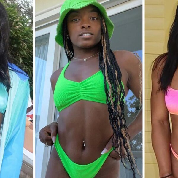 Simone Biles Flippin-Hot Hot Shots To Kick Off Her twenty ninth Birthday!