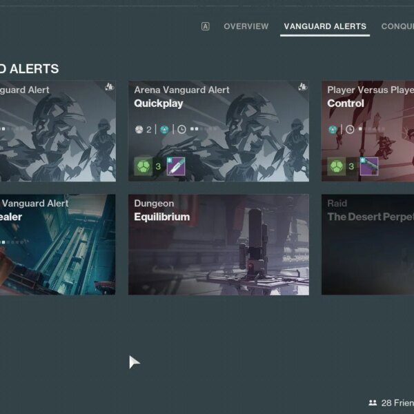 Destiny 2 Vanguard alerts this week (March 10 to 17) 
