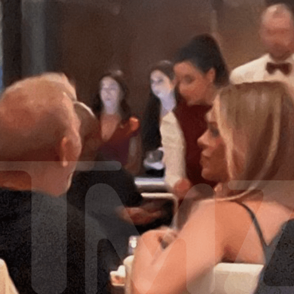 Kevin Costner and Brooks Nader Get Close While Chatting at Las Vegas&hellip;