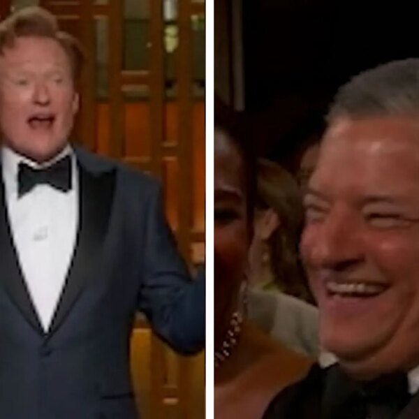 Conan O’Brien Calls Out Netflix CEO Ted Sarandos at Academy Awards