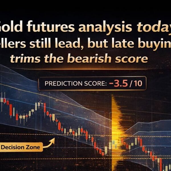 Gold futures evaluation at this time: Sellers nonetheless lead, however late shopping&hellip;