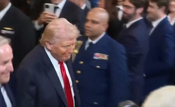 Trump Runs Away And Ignores Questions When Asked About Kristi Noem Firing