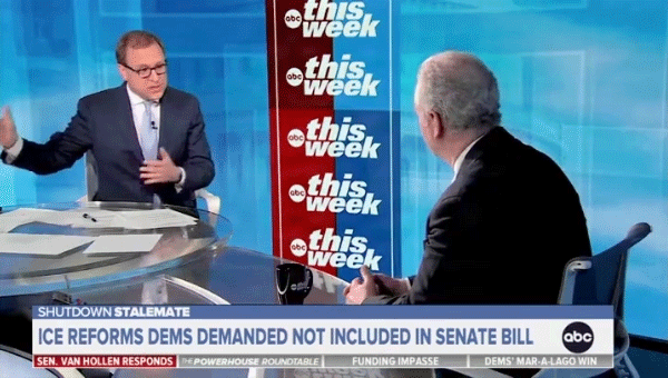 Van Hollen clashes with Jon Karl over what Dems have gained from…