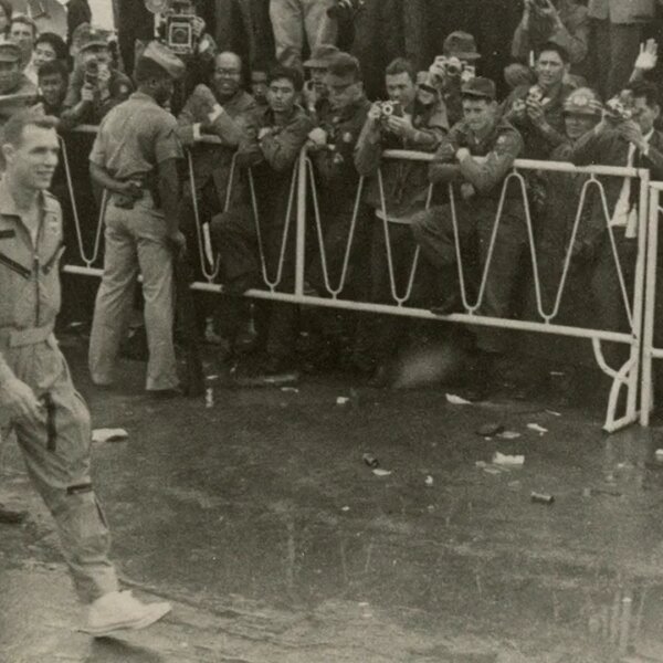 Never-before-seen photographs of Neil Armstrong after near-death Gemini 8 launched