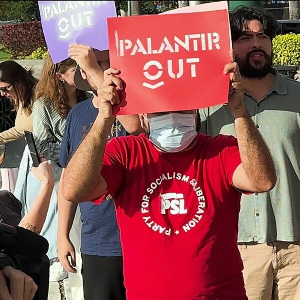 Palantir protest in Florida linked to socialist teams, investigation finds