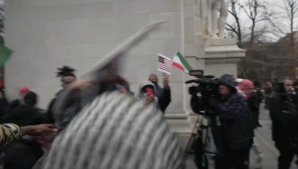 NYC Washington Square Park vigil for Ayatollah Khamenei turns violent