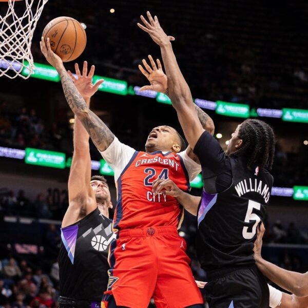 Jeremiah Fears, Pelicans set scoring marks in rout of Jazz