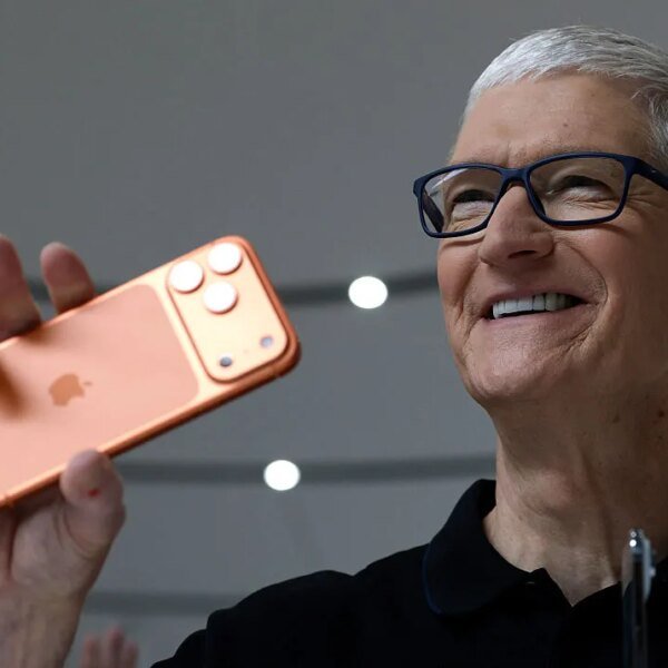 As Tim Cook steps down, Apple hit file gross sales — however&hellip;