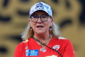 Donna Kelce picks sides as beef between Travis and Jason Kelce escalates over NCAA basketball betting