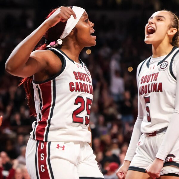 Dawn Staley shares “training camp chronicles” between Tessa Johnson & Raven Johnson&hellip;
