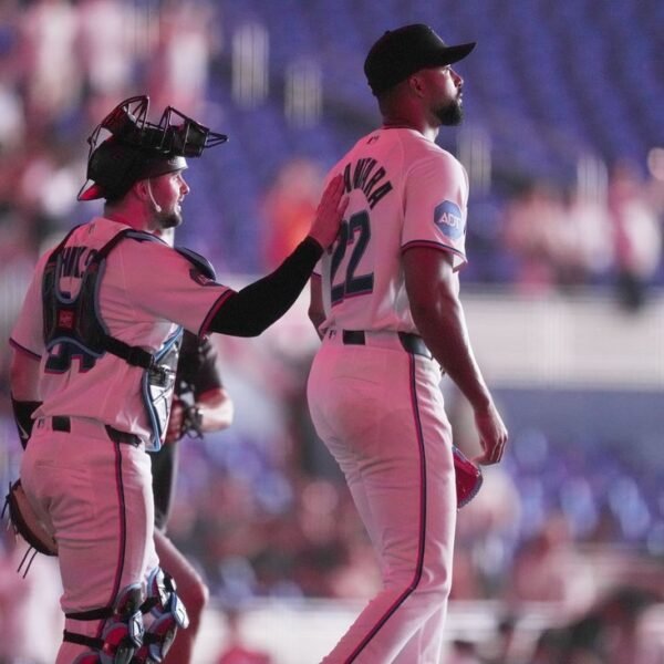 MLB roundup: Marlins’ Sandy Alcantara shuts out White Sox on 93 pitches