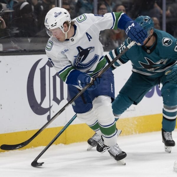 Sharks’ playoff plans take hit in shootout loss to Canucks
