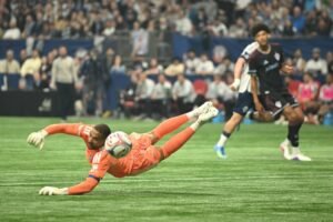 Whitecaps proceed scorching residence streak, down Rapids