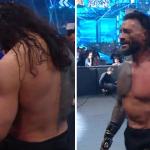 WWE: Roman Reigns Breaks Character; Shares Emotional Moment With Real-Life Family After&hellip;