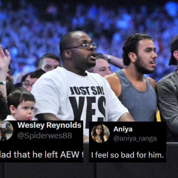 “Feel so bad for him,” “Glad that he left AEW”