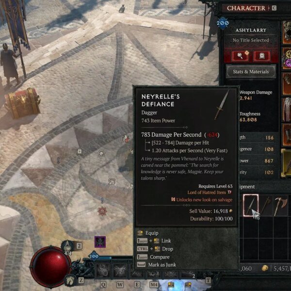 How to farm White (Common) gadgets in Diablo 4 Lord of Hatred