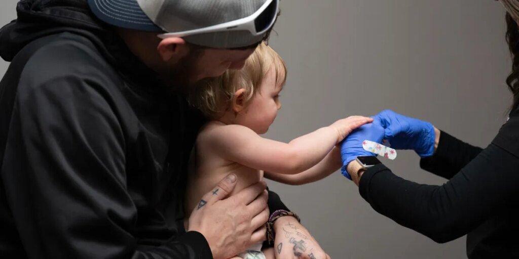 ‘Babies change into sitting geese’: Babies too younger for vaccines stay susceptible in measles ‘hotbeds’