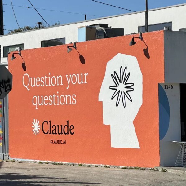 At the HumanX convention, everybody was speaking about Claude