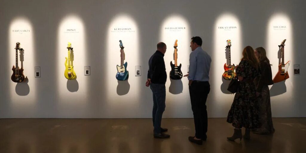 A brand new flex for the ultra-wealthy: Collectibles from a $14.5 million guitar to an $812,500 wine