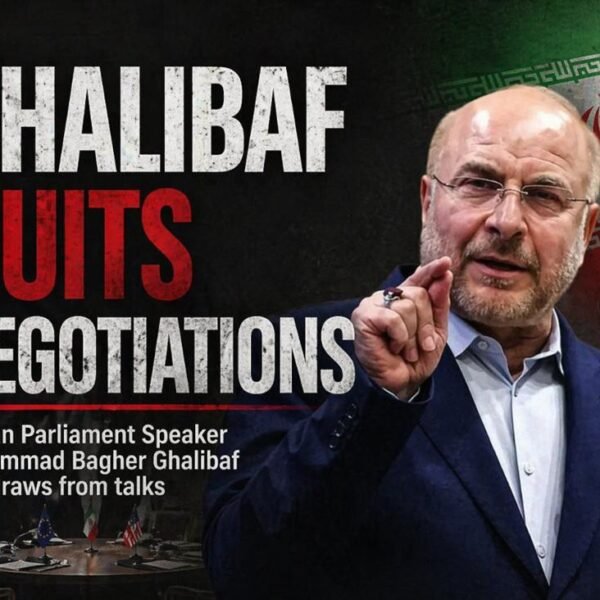 Iran parliamentary speaker Ghalibaf has resigned from negotiations – Iran media
