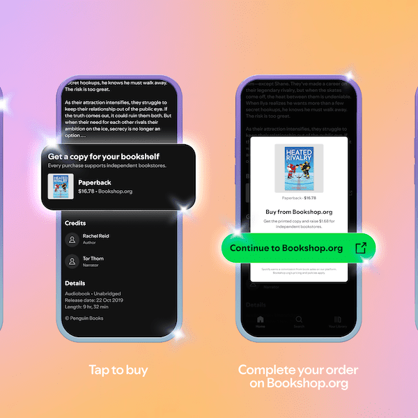 Spotify launches the flexibility to buy bodily books within the US and&hellip;