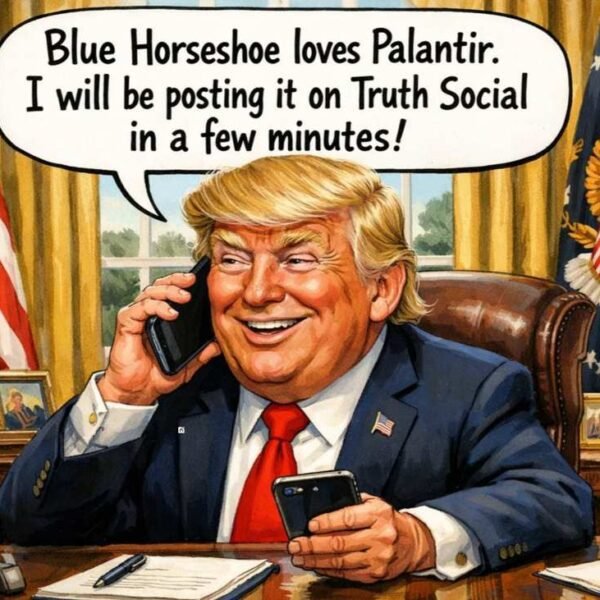 “Blue Horeshoe” loves Palantir | investingLive