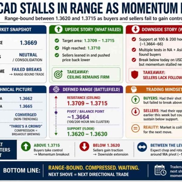 USDCAD returns again to MA ranges and awaits the following shove
