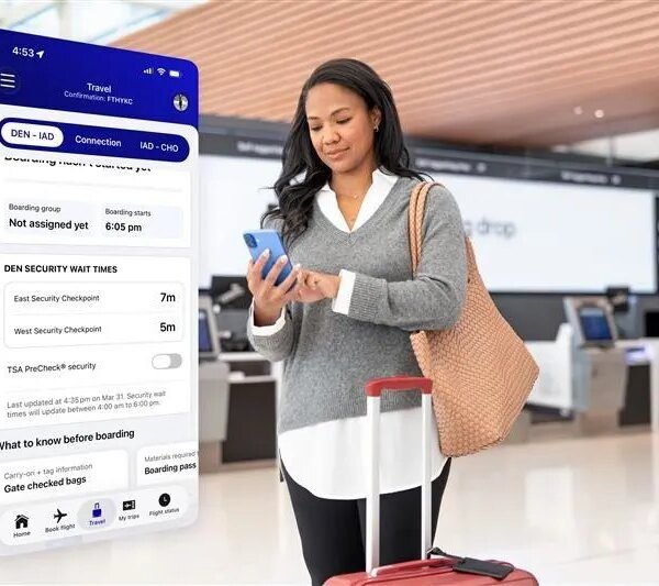 United’s cellular app now reveals TSA wait instances at choose airports