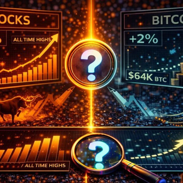Stocks Are At All-Time Highs, Bitcoin Is Lagging: Is BTC Late To&hellip;