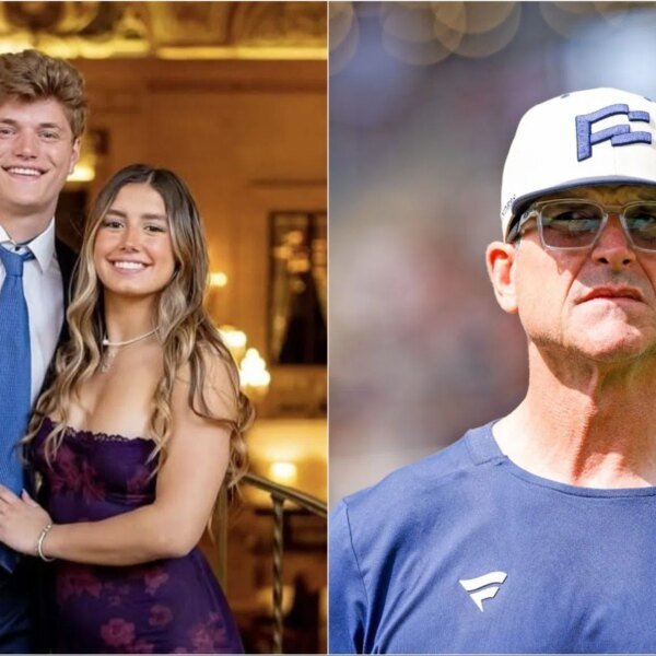 Jim Harbaugh’s daughter Grace swoons over J.J. McCarthy’s spouse Katya Kuropas’ bridal&hellip;