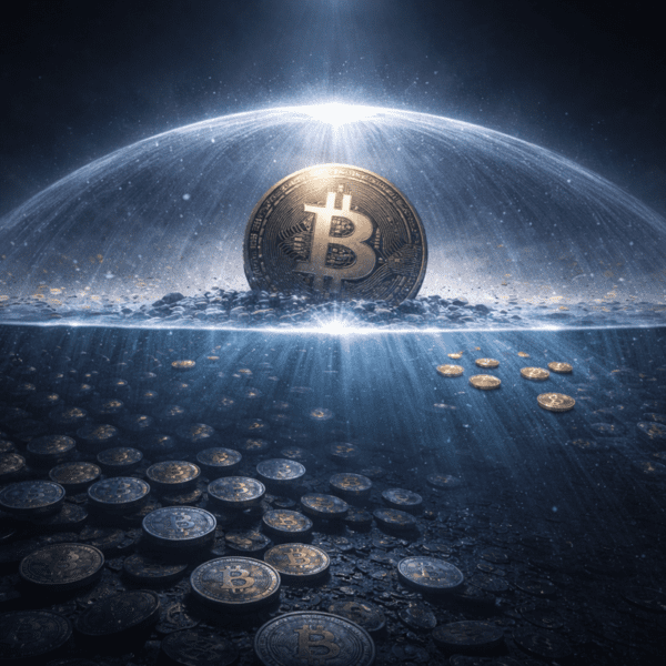 Bitcoin STHs In Deep Pain As 97% Of Supply Underwater