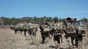 Air Force Academy culminating coaching places cadets via conflict state of affairs