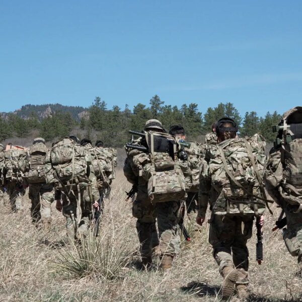 Air Force Academy culminating coaching places cadets via conflict state of affairs