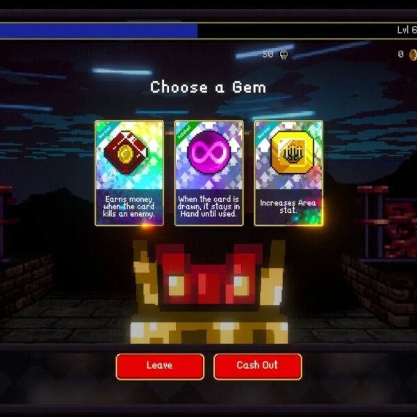 What is Cash Out in Vampire Crawlers?