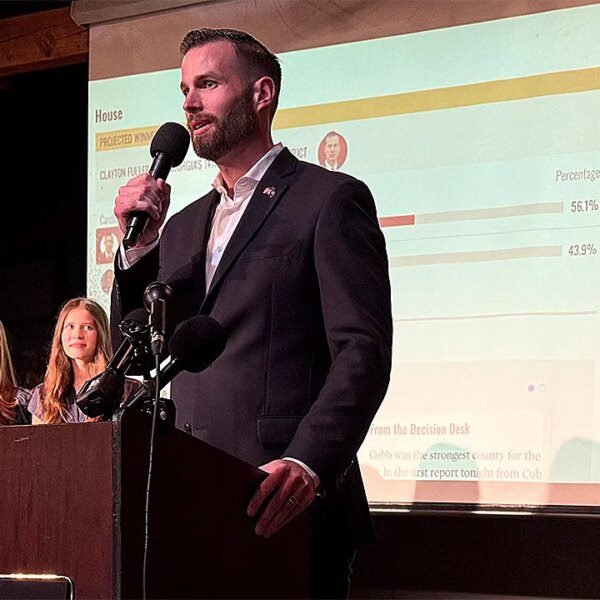 Georgia Rep.-elect Clay Fuller sworn in to spice up GOP House majority