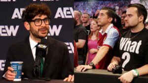 “What a clown,” “Tony Khan has his own version of Ryback”- Fans blast former WWE Champion after he drops F-Bomb on AEW proprietor