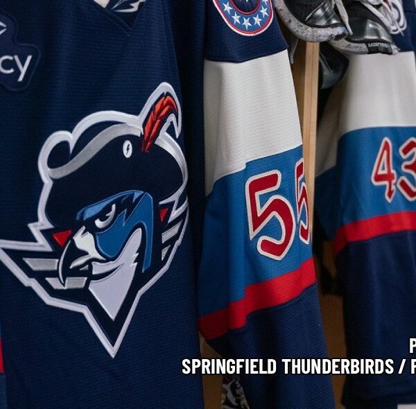 AHL’s Springfield Thunderbirds Tip Tricorn Hats to America With Semiquincentennial Jerseys –&hellip;