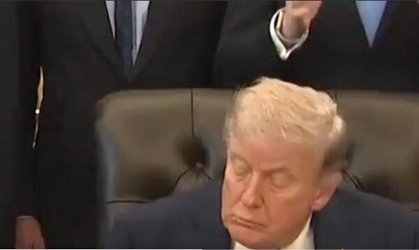 Trump Falls Asleep During Oval Office Event As His Decline Gets Even&hellip;