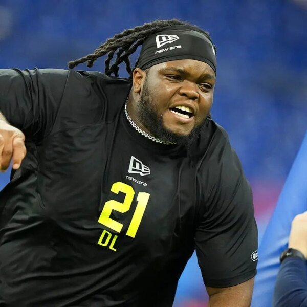 Houston Texans choose Kayden McDonald cries a veritable ocean of tears at…