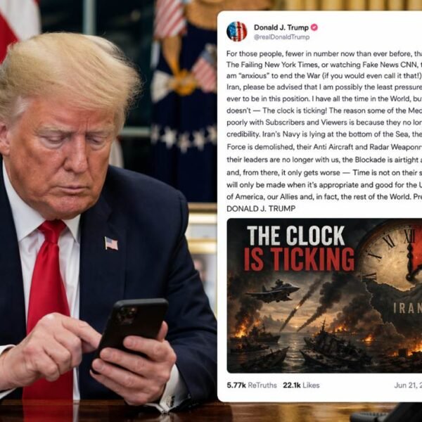 Trump says he's not anxious to finish the conflict, he has on&hellip;