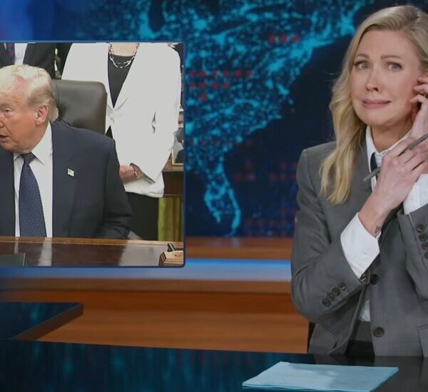 Late Night Cringes at Trump’s Chatter in Front of Children